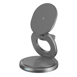 Ładowarka Silver Monkey MagCharger 3in1 foldable travel charging station B