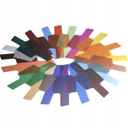 Kolorowe Filtry Do Lampy Błyskowej Zestaw 20 sztuk