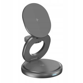 Ładowarka Silver Monkey MagCharger 3in1 foldable travel charging station B